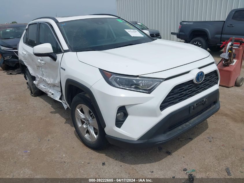 2021 TOYOTA RAV4 XLE HYBRID