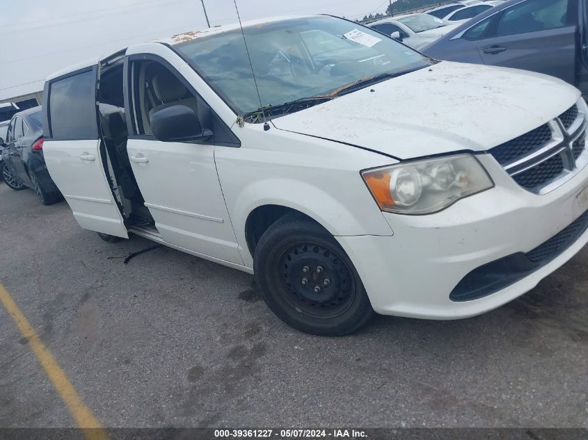 2012 DODGE GRAND CARAVAN SE/AVP