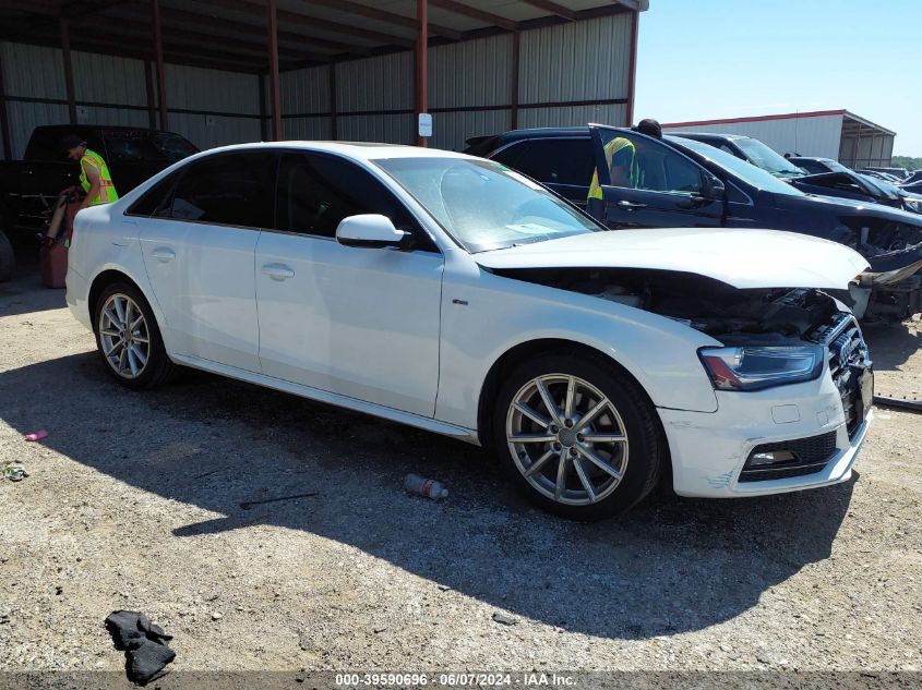 2014 AUDI A4 2.0T PREMIUM