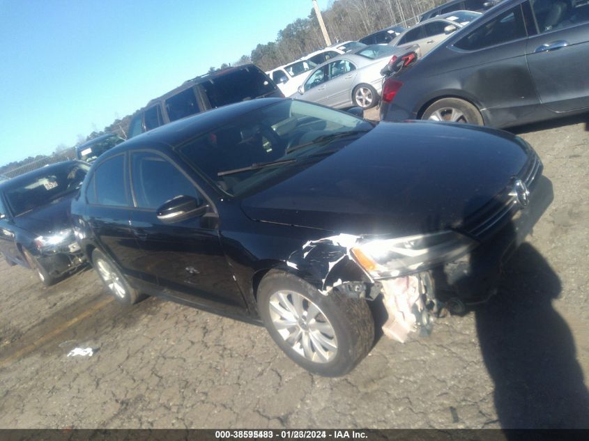 2012 VOLKSWAGEN JETTA 2.5L SE