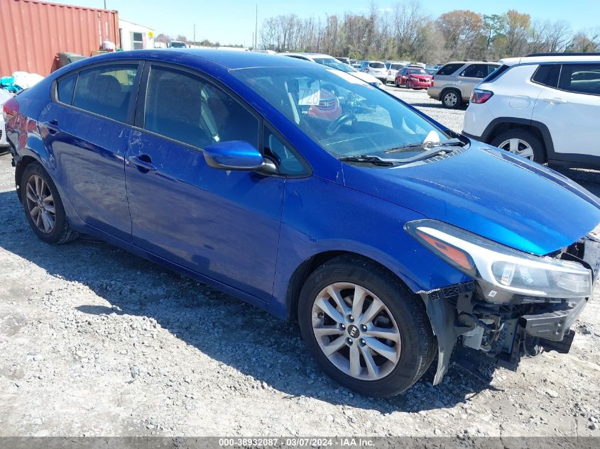 2017 KIA FORTE LX