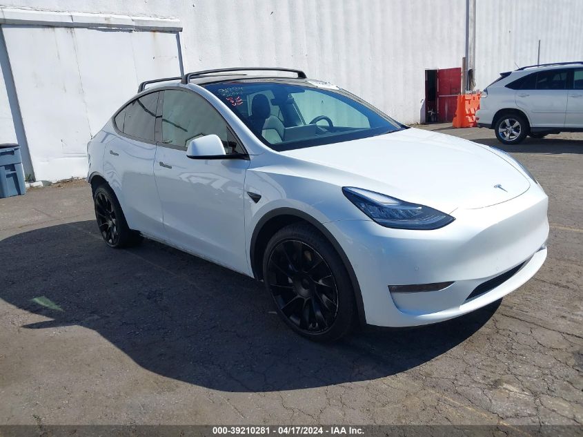 2021 TESLA MODEL Y LONG RANGE DUAL MOTOR ALL-WHEEL DRIVE