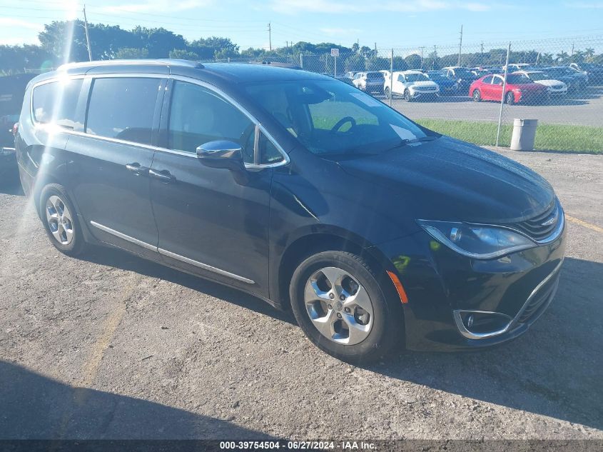 2018 CHRYSLER PACIFICA HYBRID HYBRID LIMITED