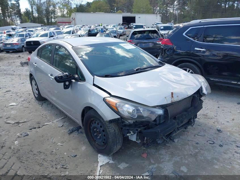 2015 KIA FORTE LX