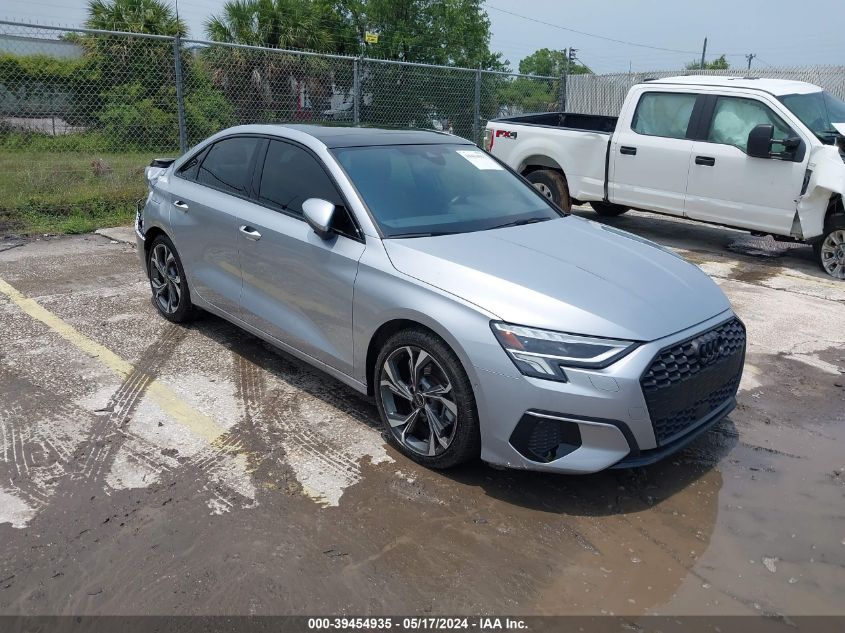 2023 AUDI A3 PREMIUM 40 TFSI FRONT-WHEEL DRIVE S TRONIC