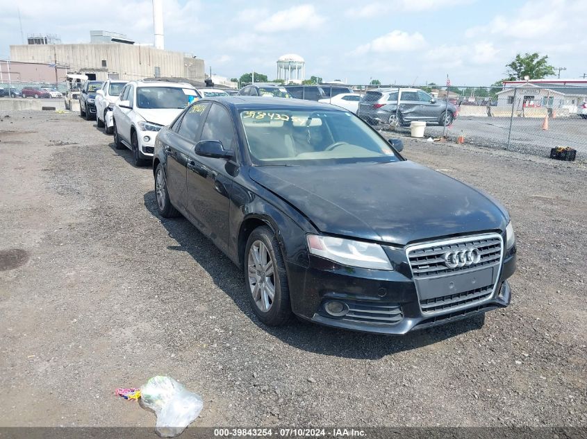 2010 AUDI A4 2.0T PREMIUM