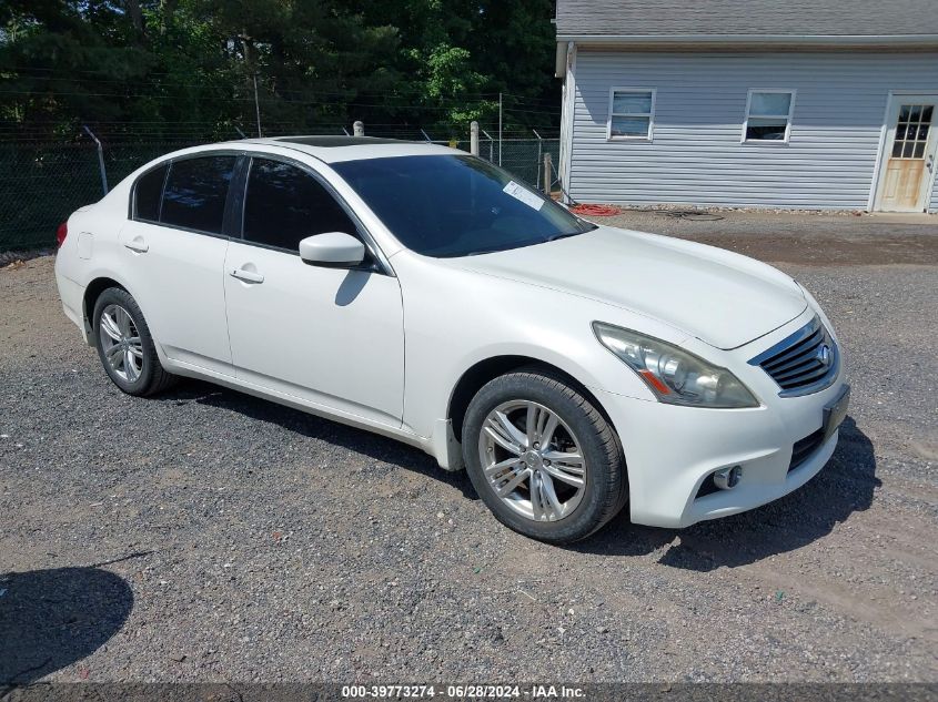 2013 INFINITI G37X