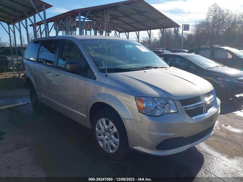 2015 DODGE GRAND CARAVAN AVP/SE