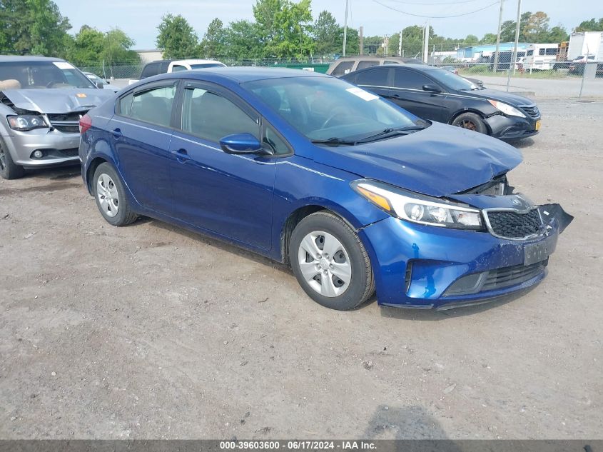 2018 KIA FORTE LX