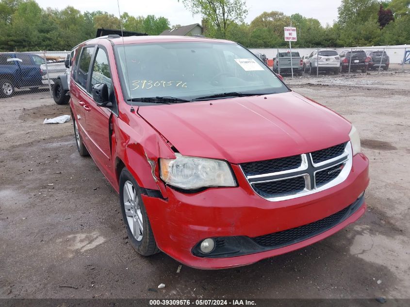 2012 DODGE GRAND CARAVAN CREW