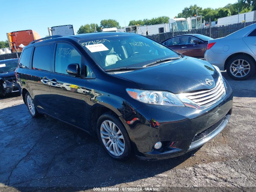 2016 TOYOTA SIENNA XLE 7 PASSENGER