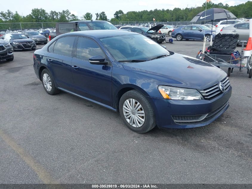 2015 VOLKSWAGEN PASSAT 1.8T S