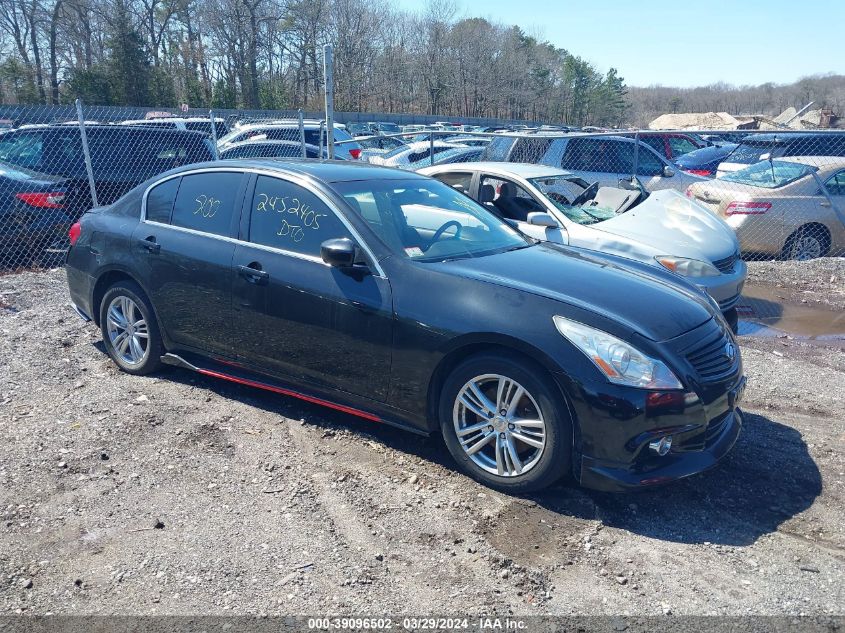 2012 INFINITI G37X