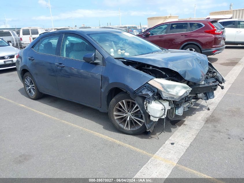 2016 TOYOTA COROLLA LE