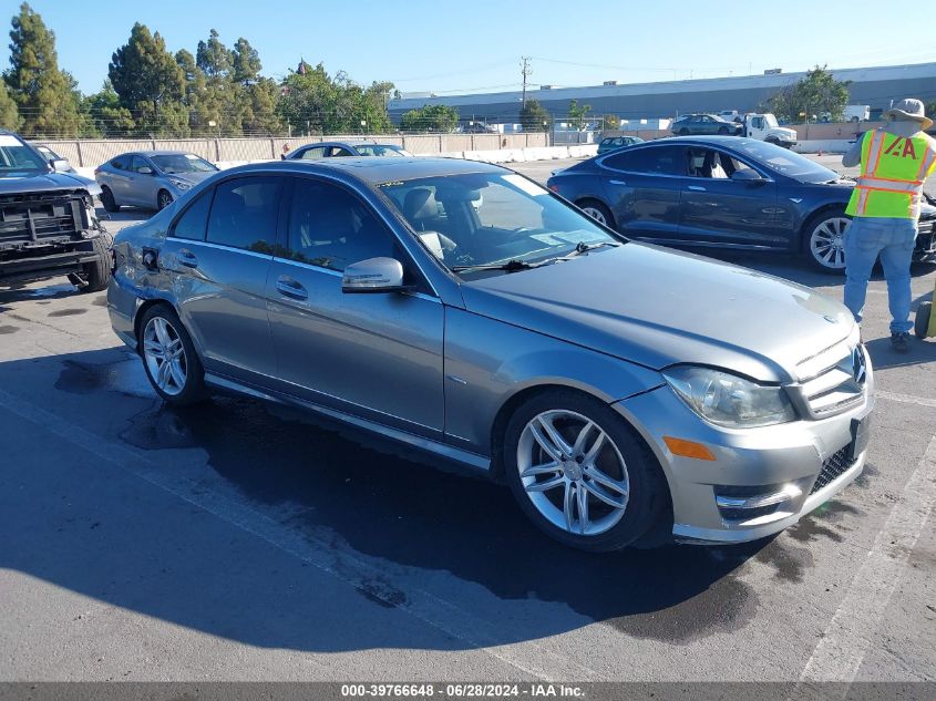 2012 MERCEDES-BENZ C 250 LUXURY/SPORT