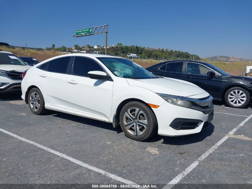 2016 HONDA CIVIC LX