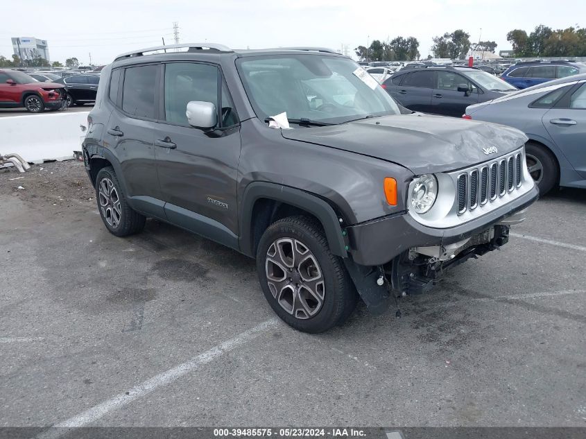 2018 JEEP RENEGADE LIMITED 4X4