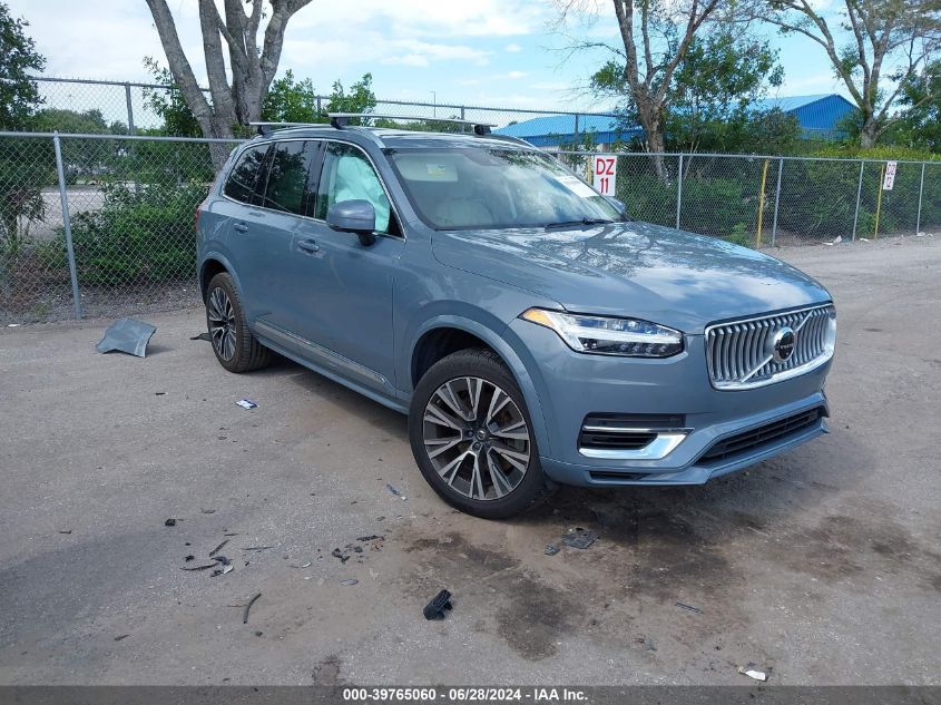 2022 VOLVO XC90 RECHARGE PLUG-IN HYBRID T8 INSCRIPTION EXPRESSION 6 PASSENGER