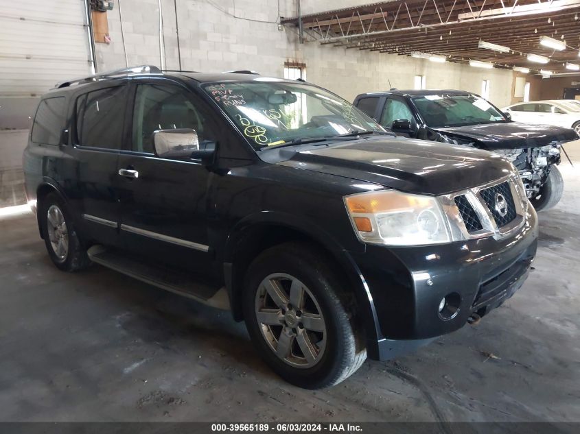 2012 NISSAN ARMADA PLATINUM