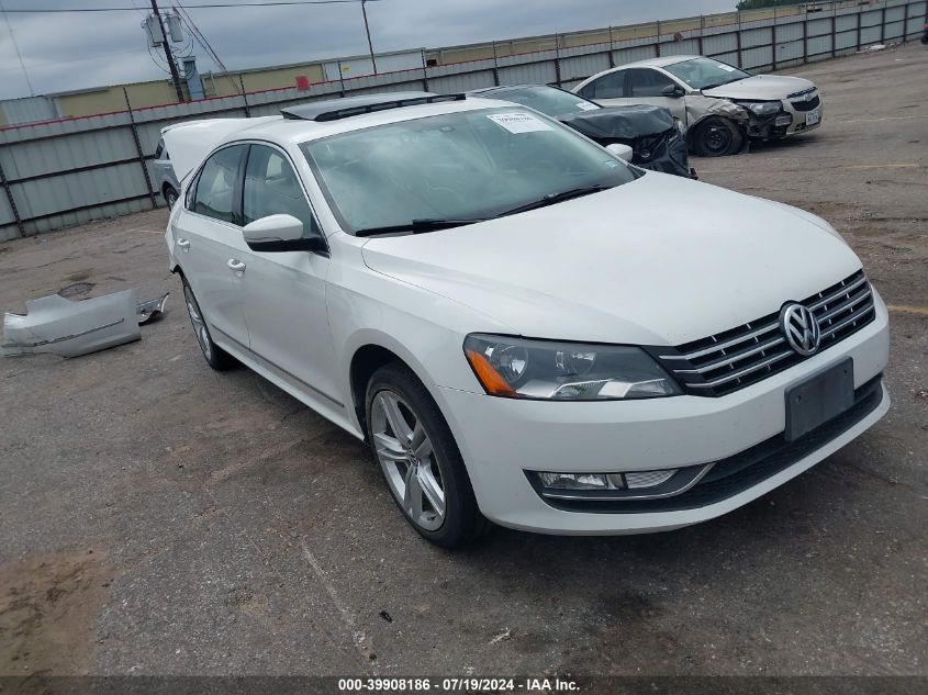 2014 VOLKSWAGEN PASSAT 2.0L TDI SEL PREMIUM