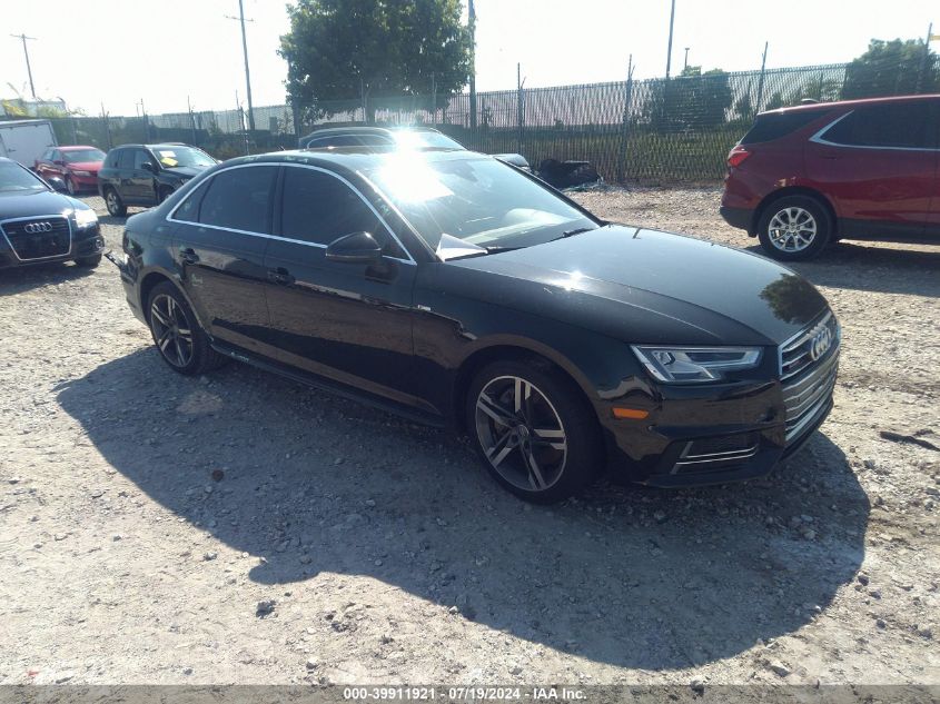 2017 AUDI A4 2.0T PREMIUM