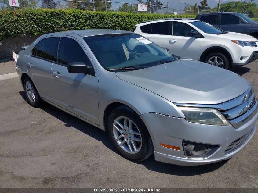 2012 FORD FUSION S