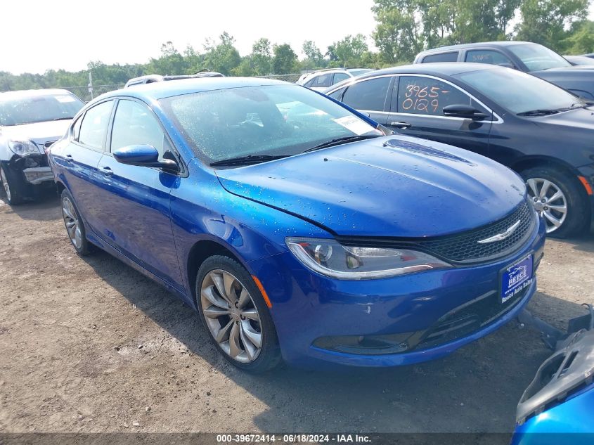 2015 CHRYSLER 200 S