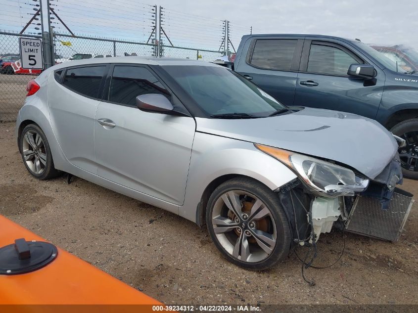 2012 HYUNDAI VELOSTER BASE W/BLACK