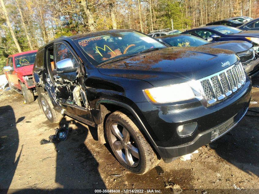 2012 JEEP GRAND CHEROKEE OVERLAND