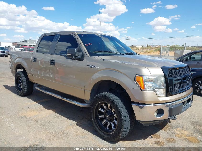 2012 FORD F-150 SUPERCREW