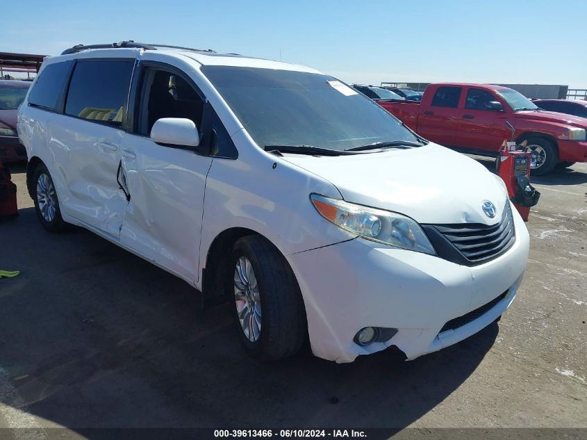 2011 TOYOTA SIENNA XLE V6