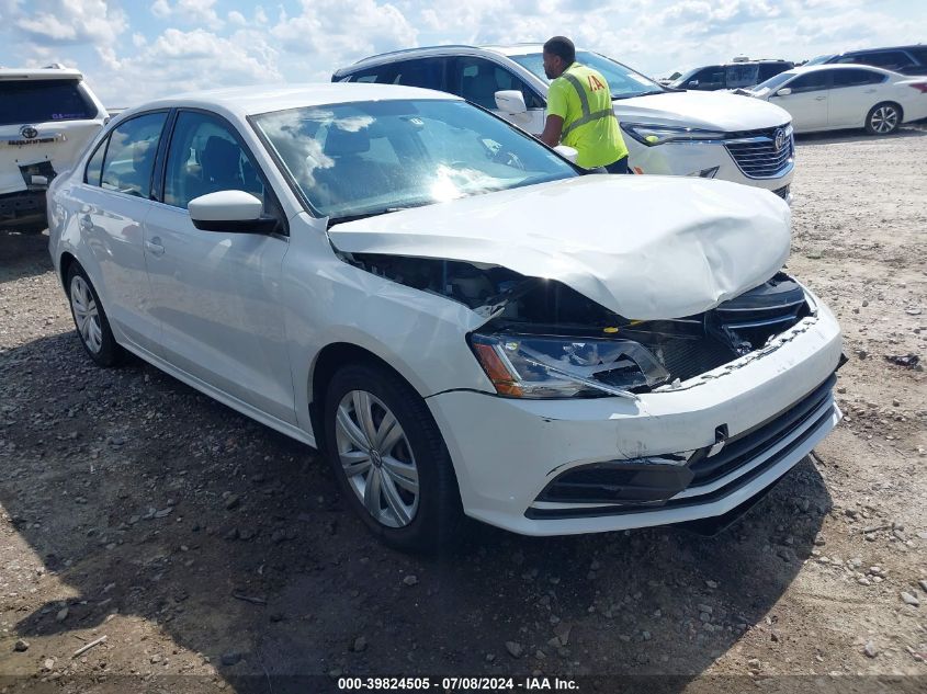 2017 VOLKSWAGEN JETTA 1.4T S