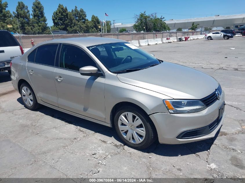 2012 VOLKSWAGEN JETTA 2.5L SE