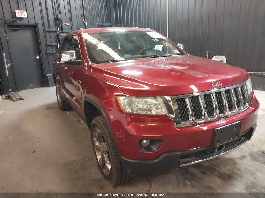 2012 JEEP GRAND CHEROKEE OVERLAND