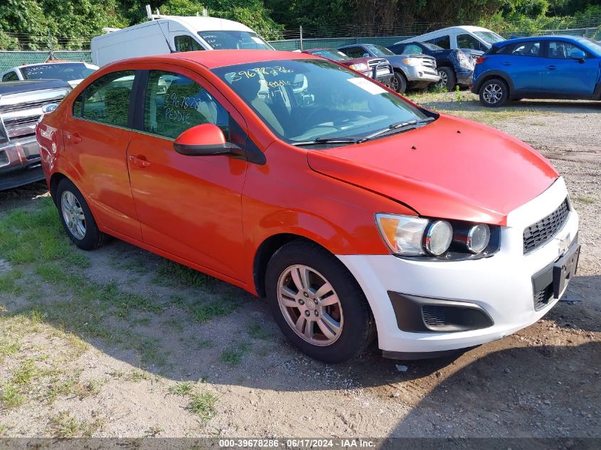 2012 CHEVROLET SONIC 2LT