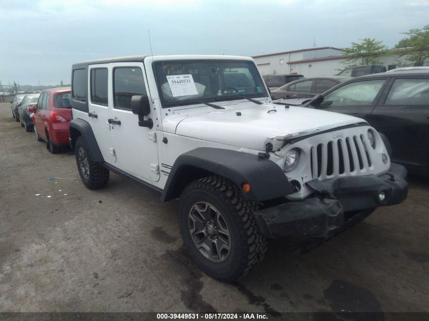 2017 JEEP WRANGLER UNLIMITED SPORT 4X4