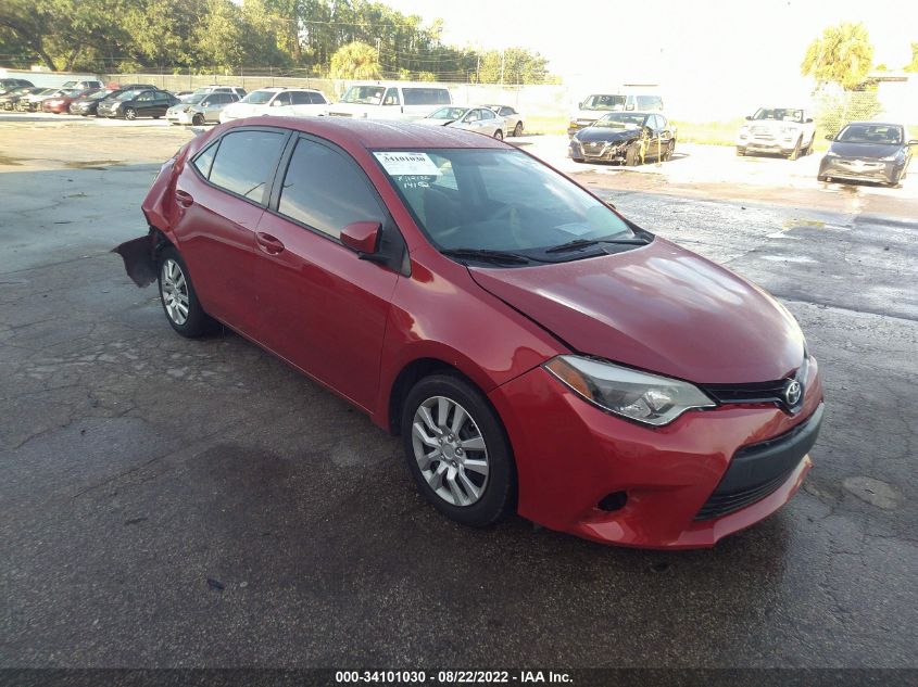 2014 TOYOTA COROLLA LE