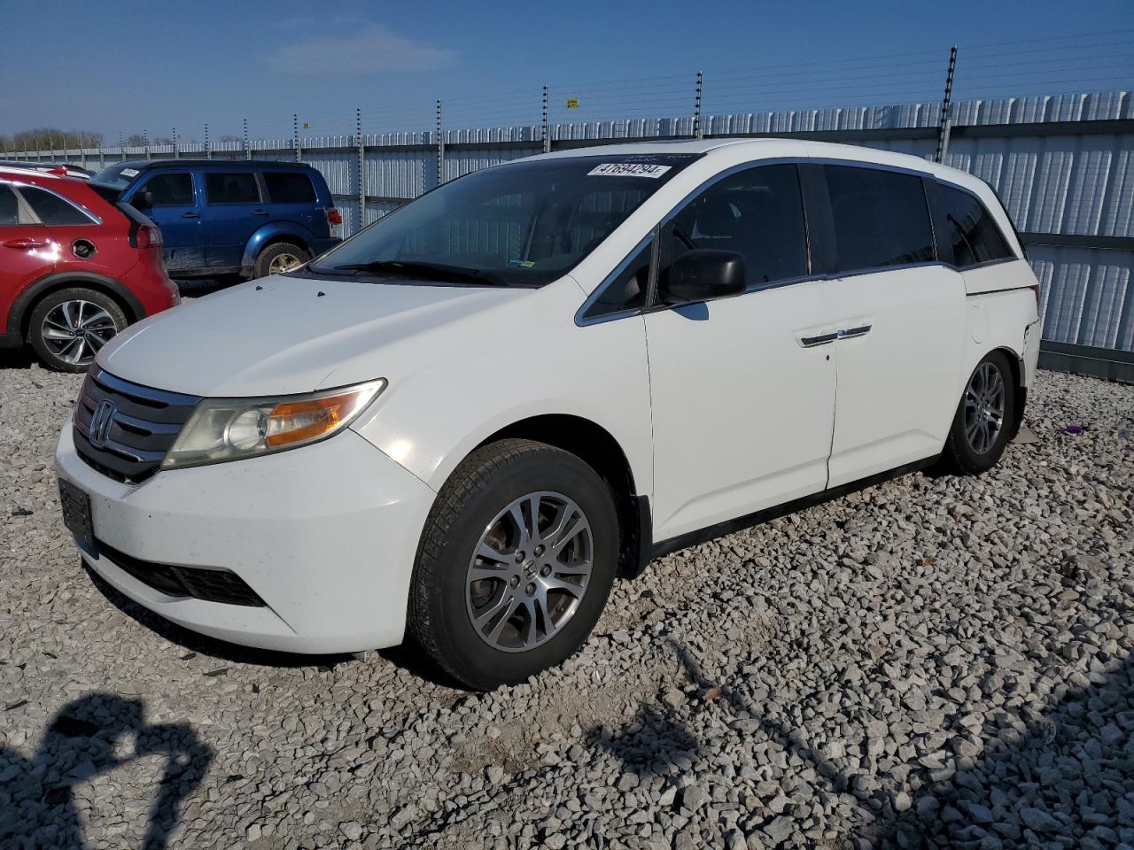 2012 HONDA ODYSSEY EXL