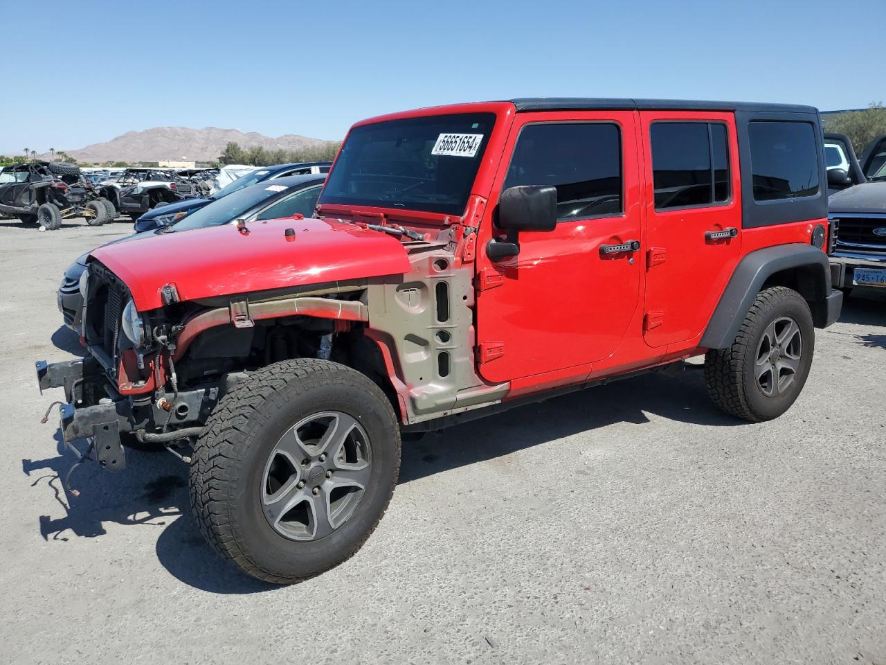 2017 JEEP WRANGLER UNLIMITED SPORT