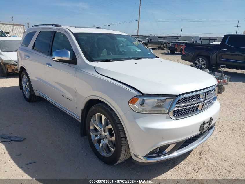 2018 DODGE DURANGO CITADEL