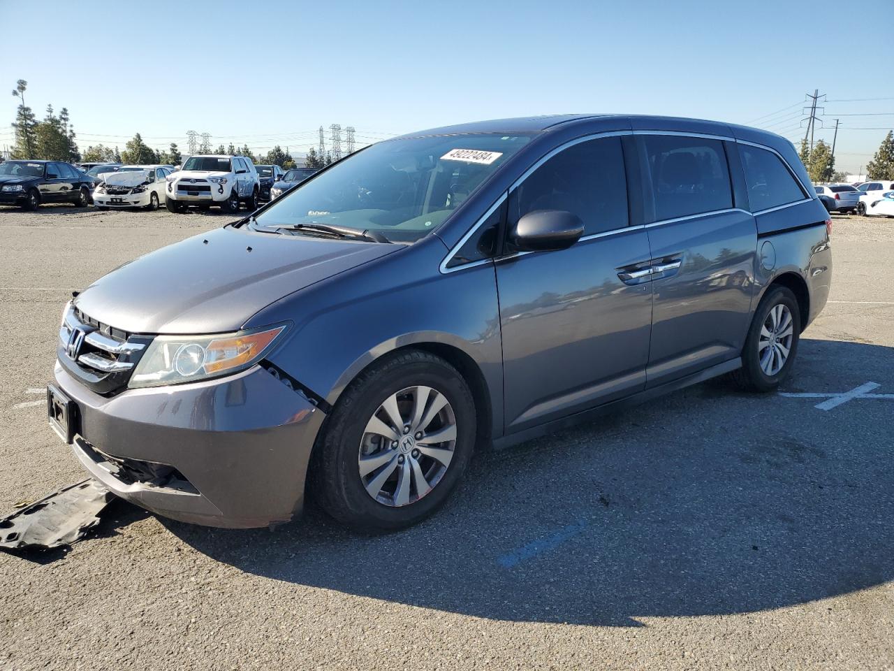 2016 HONDA ODYSSEY EXL