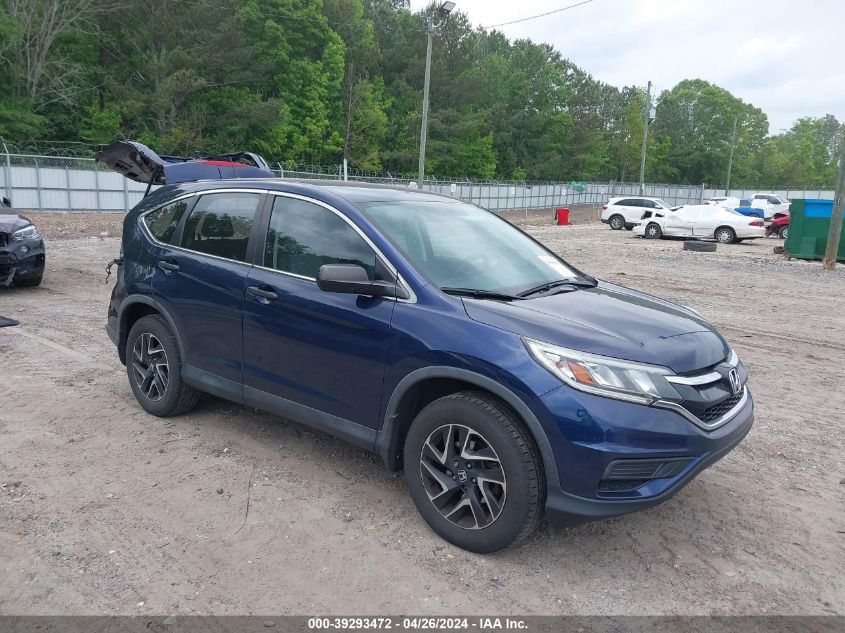 2016 HONDA CR-V SE