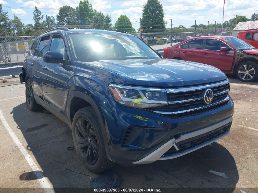 2022 VOLKSWAGEN ATLAS 3.6L V6 SE W/TECHNOLOGY