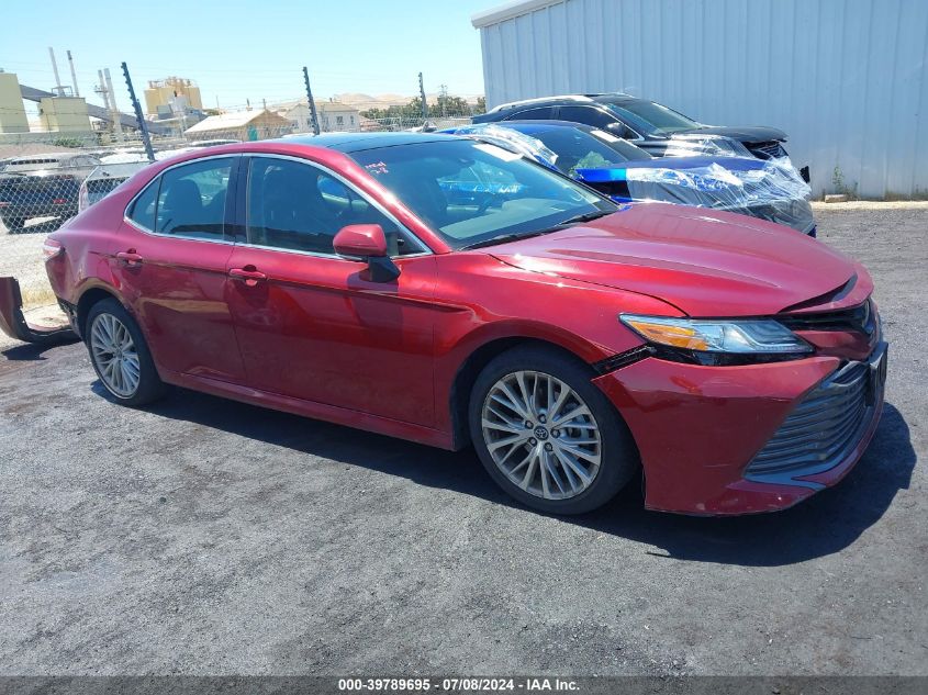 2018 TOYOTA CAMRY XLE V6