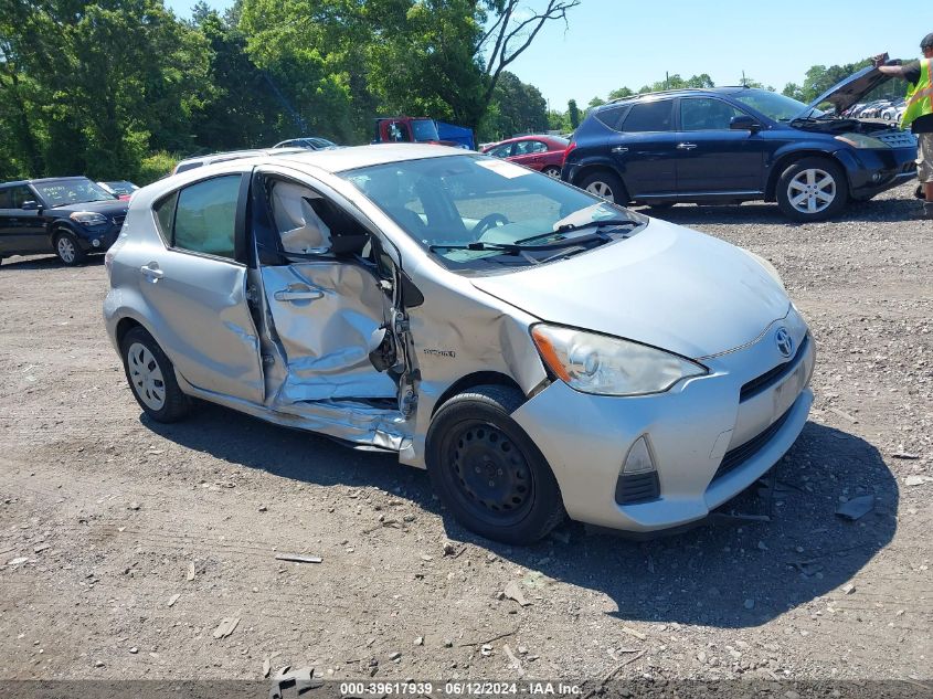 2013 TOYOTA PRIUS C TWO