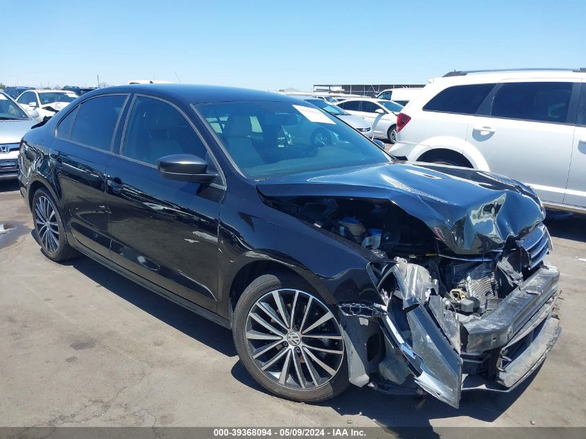 2016 VOLKSWAGEN JETTA 1.8T SPORT