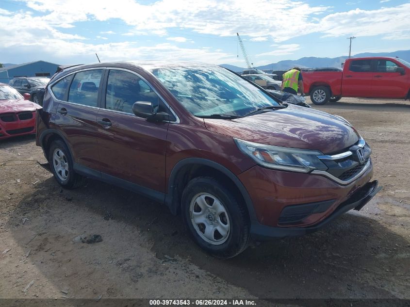 2015 HONDA CR-V LX