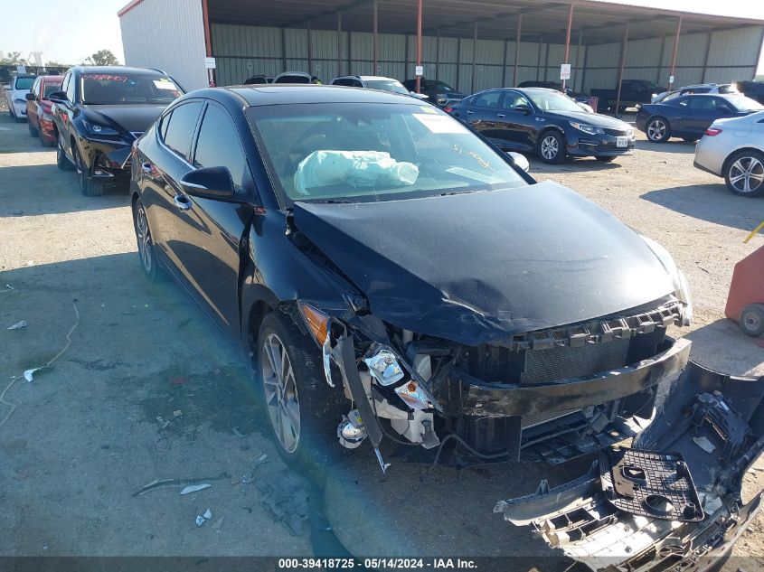 2017 HYUNDAI ELANTRA LIMITED