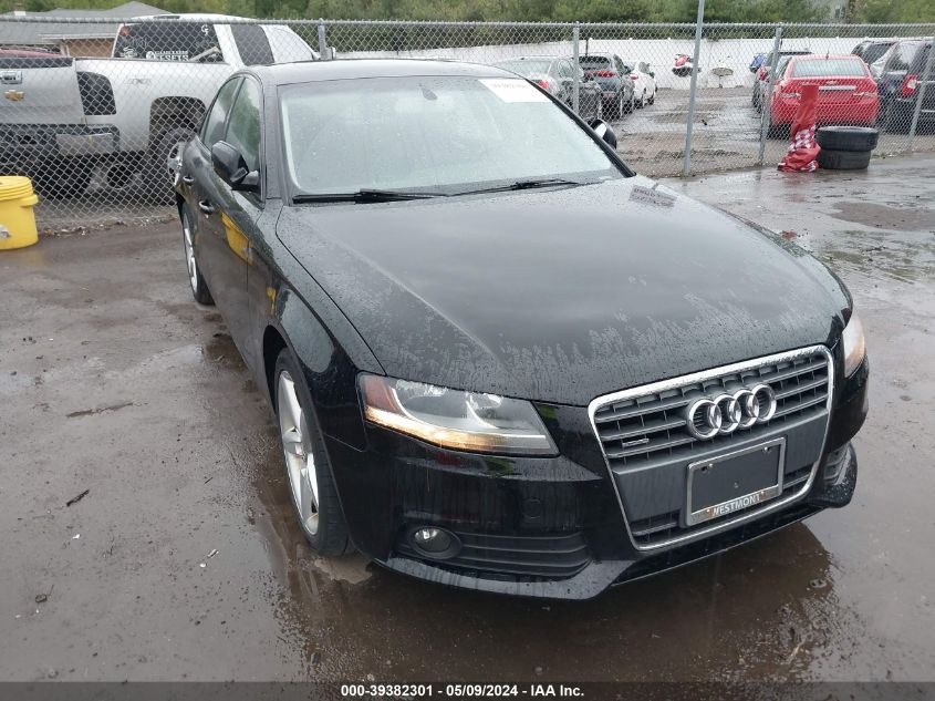 2012 AUDI A4 2.0T PREMIUM