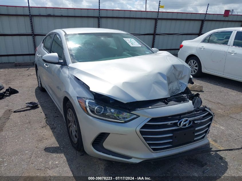 2018 HYUNDAI ELANTRA SE